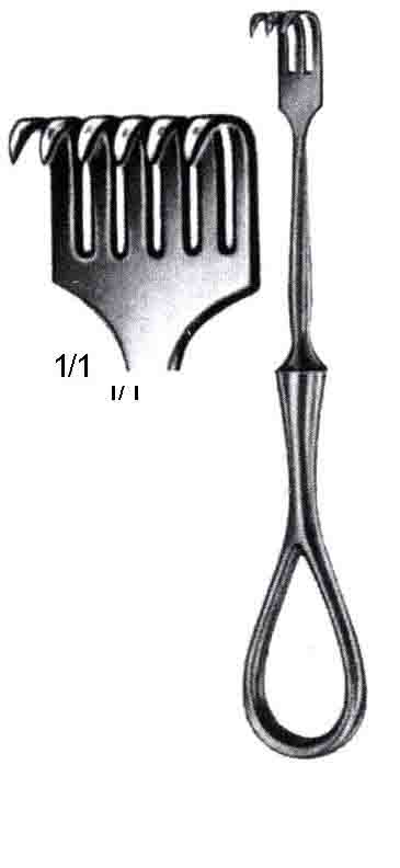 VOLKMAN TIRMIK EKARTÖR 2 DİŞ KESKİN 11,5 CM